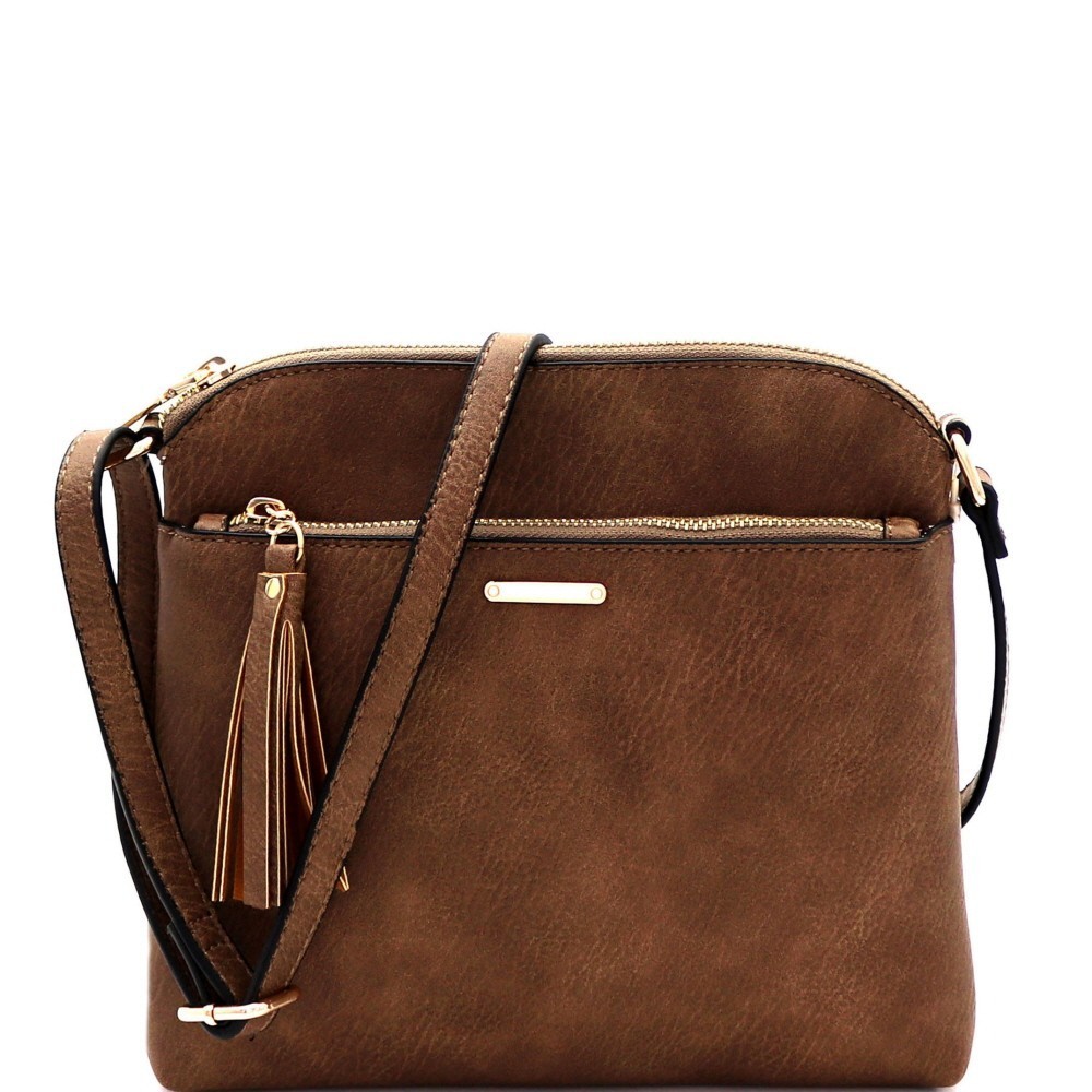 tassel cross body bag